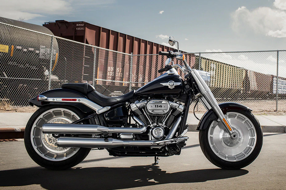 Harley Davidson Fatboy Bike Image